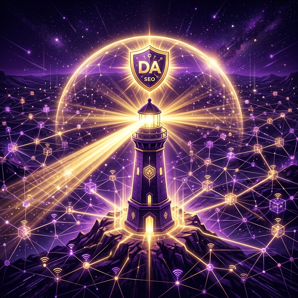 Domain Rating dial with 0 to 100 scale