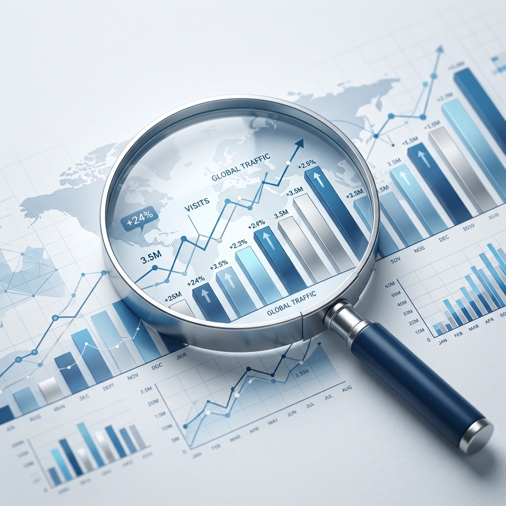 Accurate website revenue estimation dashboard showing RPM and earnings